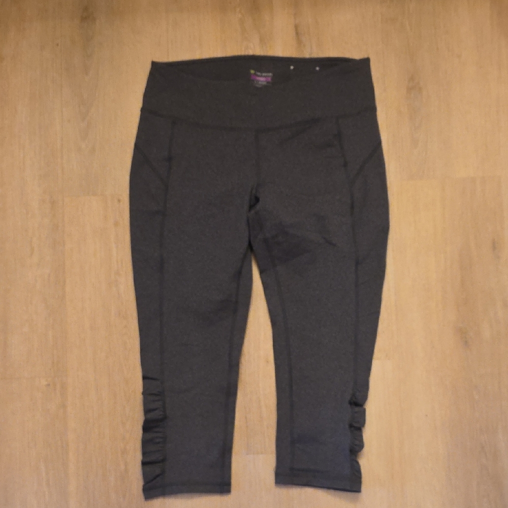 3 Pair (See Photos) Workout Capris/Pants -Large